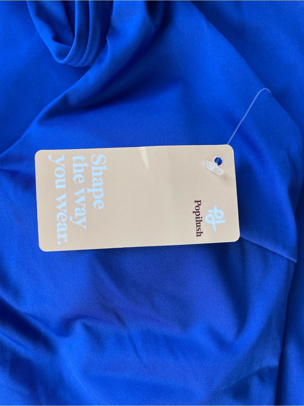 Poplush Women's Midi Dress in Bright Blue